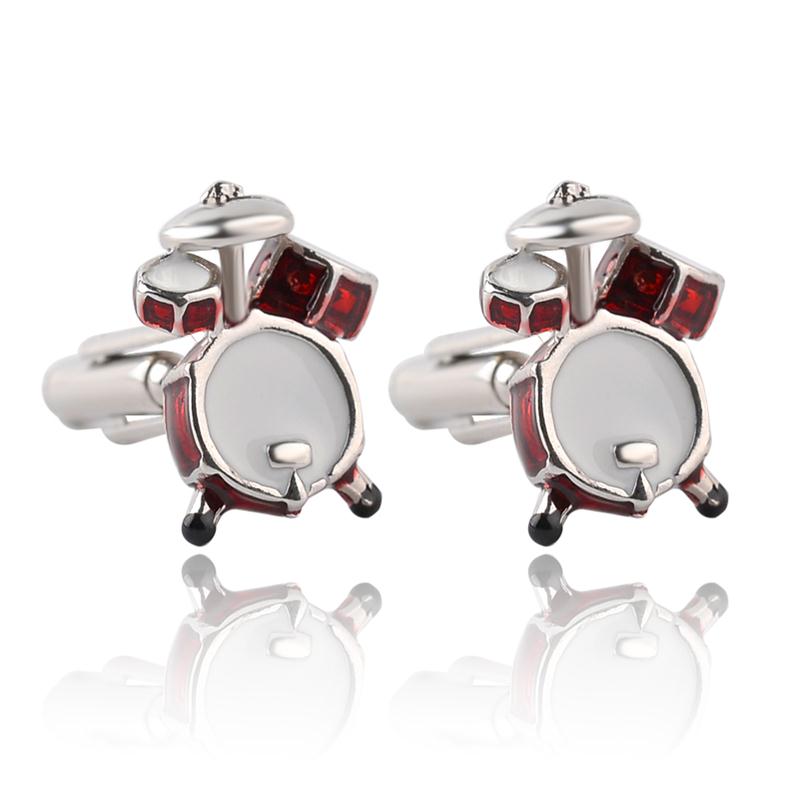 Men Jewelry Music Lover Drum Guitar Cufflinks For Men Shirt Accessory Fashion Metal Music Design Cuff Links
Men Jewelry Music Lover Drum Guitar Cufflinks For Men Shirt Accessory Fashion Metal Music Design Cuff Links