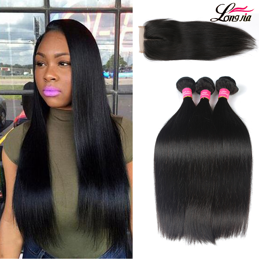 Brazilian Virgin Straight Human Hair With Closure Brazilian Straight Hair Bundles with 4x4 Closure Unprocessed Brazilain Virgin Hair Bundles, Natural color
Brazilian Virgin Straight Human Hair With Closure Brazilian Straight Hair Bundles with 4x4 Closure Unprocessed Brazilain Virgin Hair Bundles, Natural color