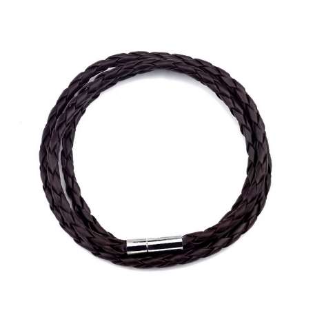 Simple New Accessories Fashion Men's Multi Woven Braided Bracelet Temperament Wild Leather Hand Rope Hip Hop Bracelet