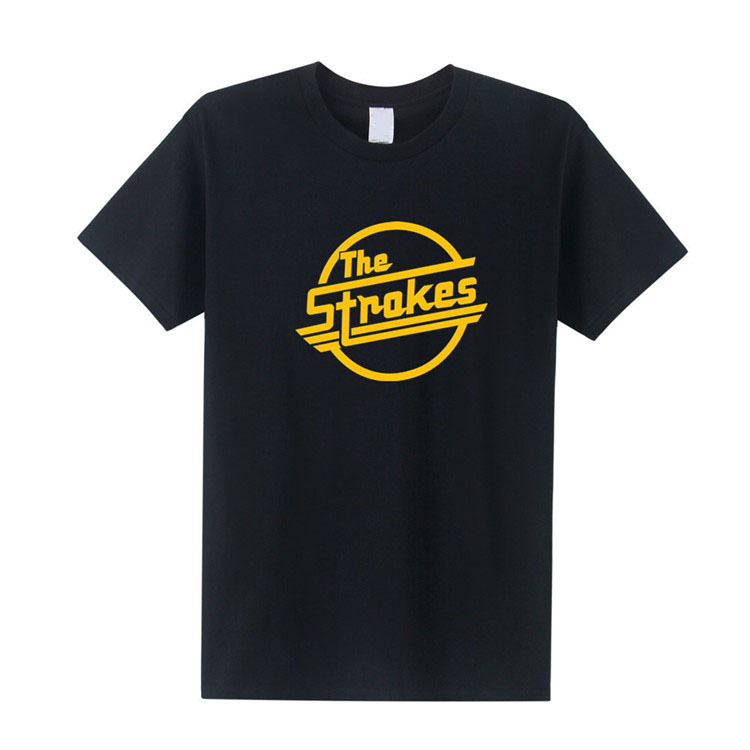 2018 Summer Designer T Shirts For Men Tops The Stroke T Shirt Mens Clothing Brand Short Sleeve Tshirt Women Tops S-3XL, White;black
2018 Summer Designer T Shirts For Men Tops The Stroke T Shirt Mens Clothing Brand Short Sleeve Tshirt Women Tops S-3XL, White;black