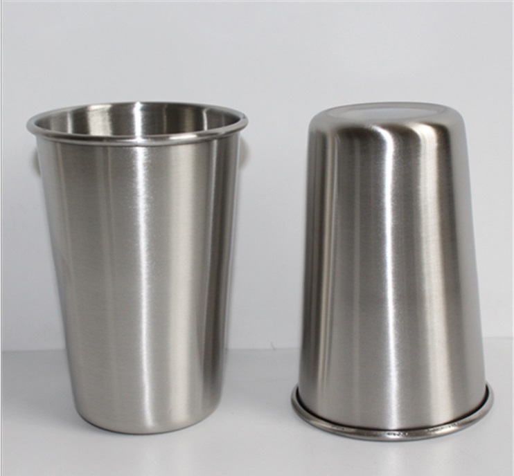 16oz Clean Stainless Steel Drinking Cups for Kids Food Grade BPA free drinking glasses 16 oz Pint Multi-purpose tumbler 500ml milk beer cup, Stainless steel color
16oz Clean Stainless Steel Drinking Cups for Kids Food Grade BPA free drinking glasses 16 oz Pint Multi-purpose tumbler 500ml milk beer cup, Stainless steel color