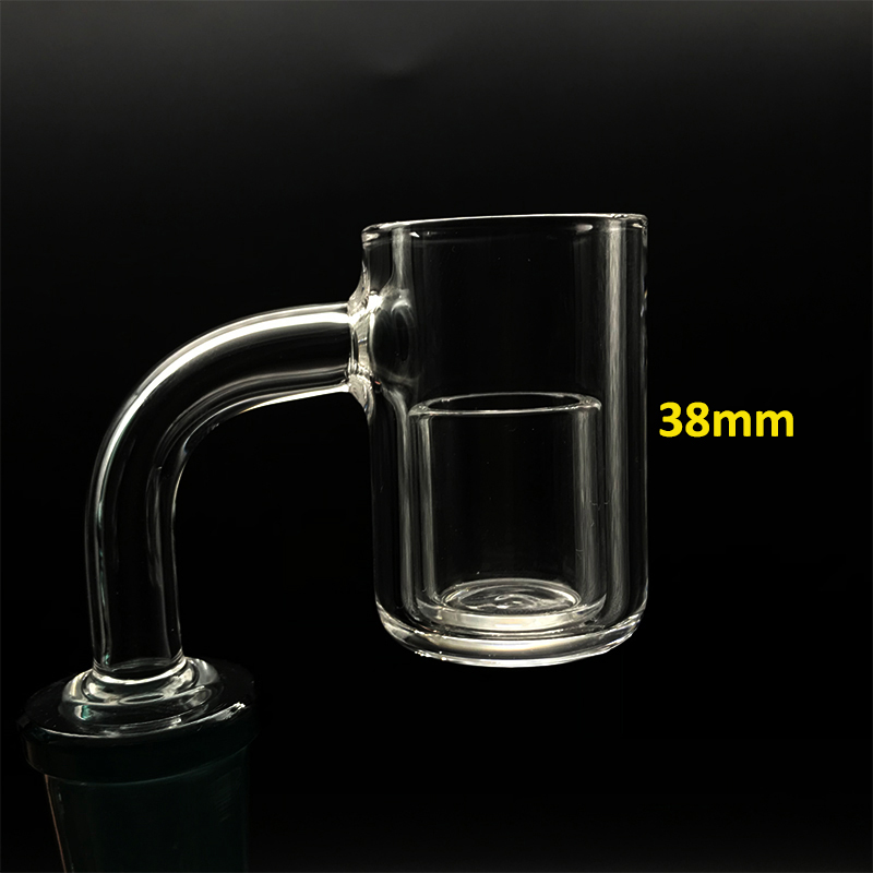 38mm High Wall 3mm Thickness 25mm OD Flat Top Quartz Banger With Quartz Insert Male Female Quartz Banger Nails For Bongs Dab Rigs
38mm High Wall 3mm Thickness 25mm OD Flat Top Quartz Banger With Quartz Insert Male Female Quartz Banger Nails For Bongs Dab Rigs