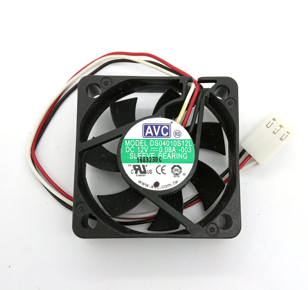 New Original AVC DS04010S12L DC12V 0.08A 40x40x10MM Mute Computer cooling fan