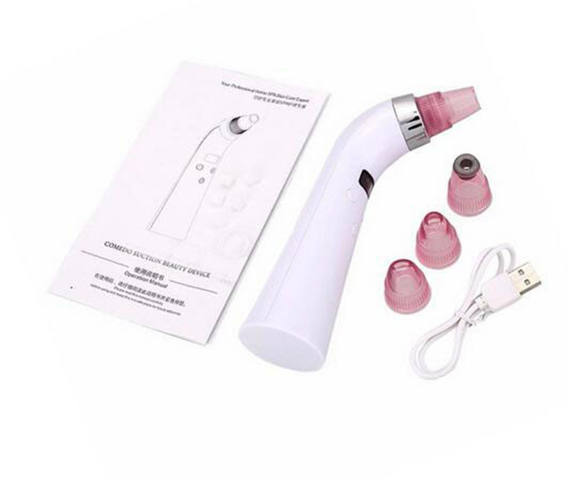Facial Pore Vacuum Blackhead Remover Machine Electric Acne Extractor Blackhead Blemish Removers Machine Maquina Removedora De Espinillas Wholesale