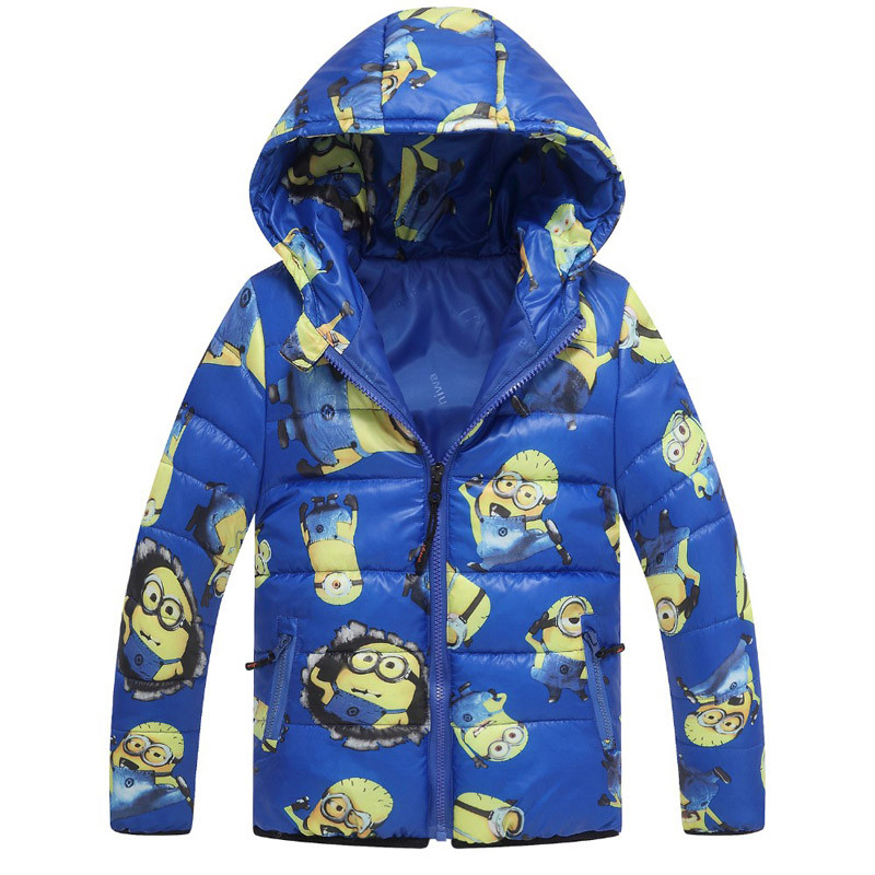Children Jackets minions Boys Girl winter down coat 2017 Fashion Baby cartoo Warm Coat Kids winter hooded Coat kids outerwear, Blue;gray
Children Jackets minions Boys Girl winter down coat 2017 Fashion Baby cartoo Warm Coat Kids winter hooded Coat kids outerwear, Blue;gray