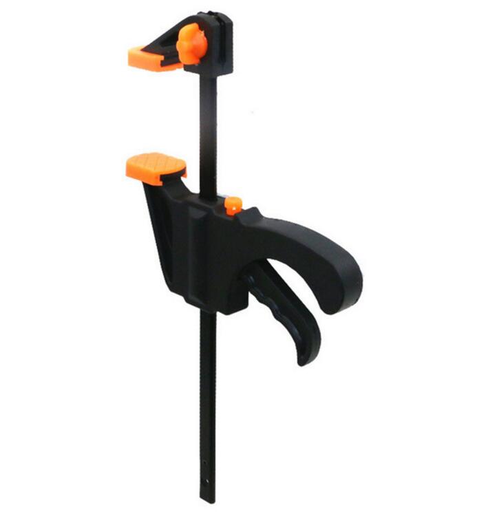New 4 24Inch Quick Ratchet Release Speed Squeeze Wood Working Work Bar Clamp Clip Kit Spreader Gadget Tool DIY Hand P225915791