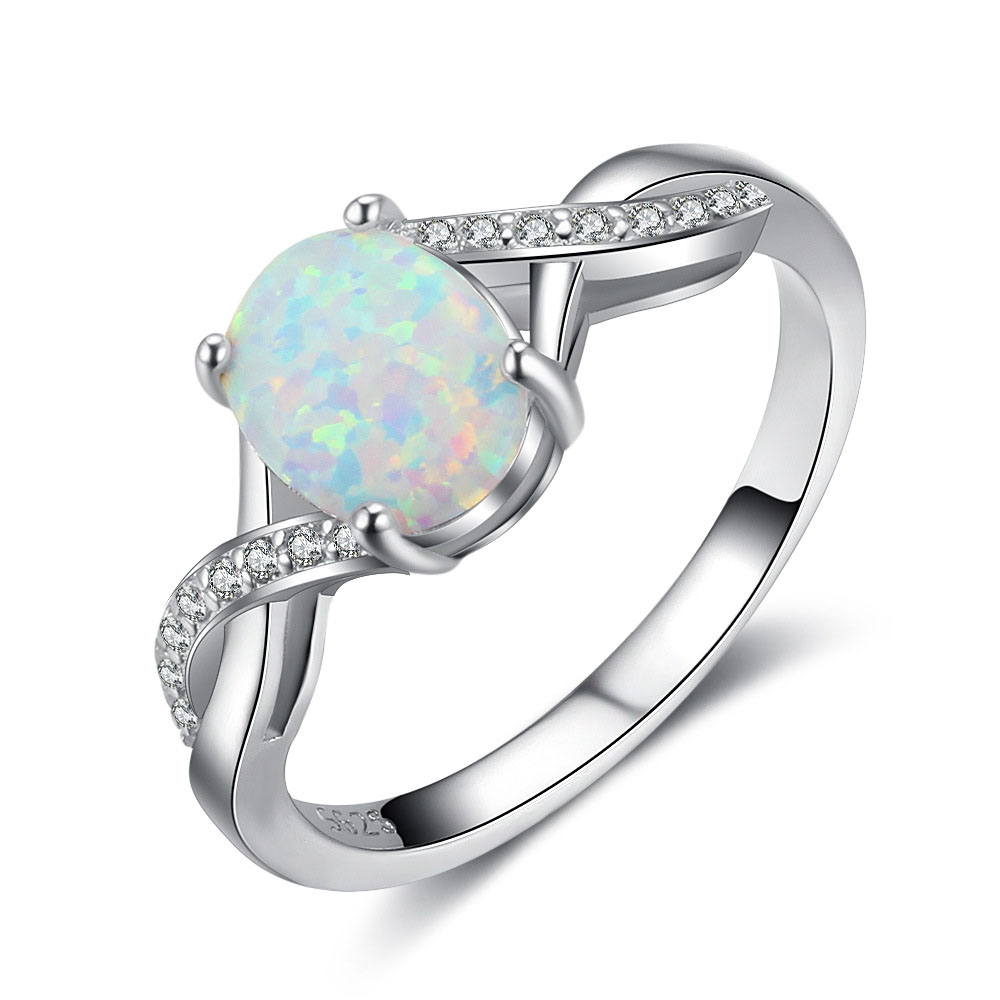 2 Mix Design Solid 925 Sterling Silver Ring opal and cz diamond Stones Jewelry US Size Wonderful Women Gift with big stone
2 Mix Design Solid 925 Sterling Silver Ring opal and cz diamond Stones Jewelry US Size Wonderful Women Gift with big stone