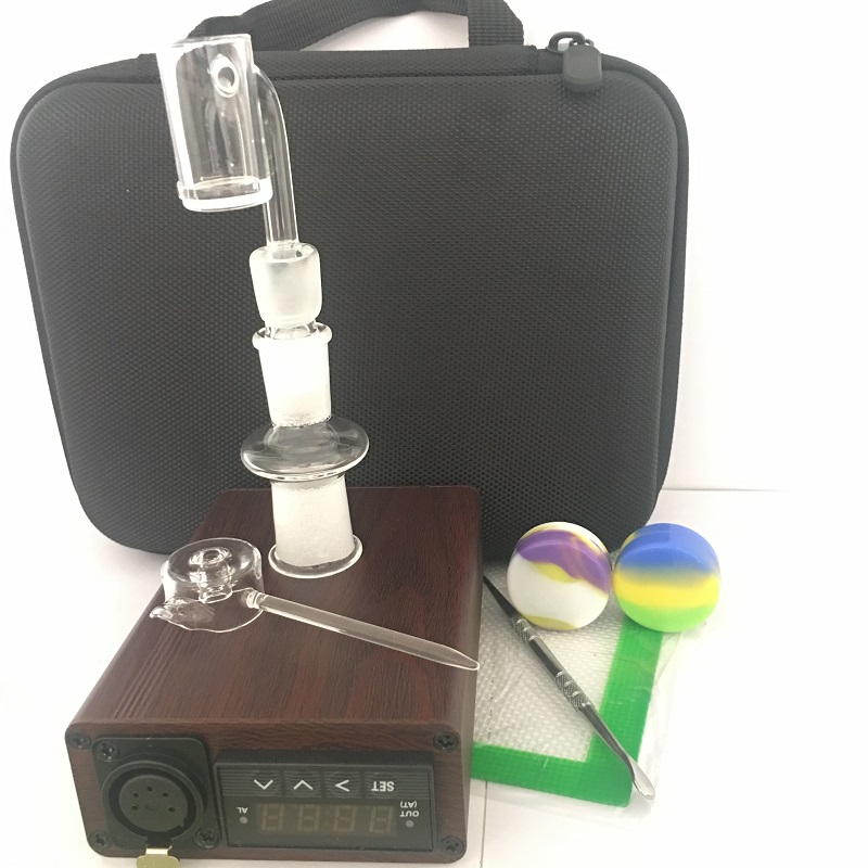 2018 wax vapor Enail E-nail kits portable oil rig dab vaporizer temperature controller e nail quartz nails 14mm 18mm male & female carb cap
2018 wax vapor Enail E-nail kits portable oil rig dab vaporizer temperature controller e nail quartz nails 14mm 18mm male & female carb cap