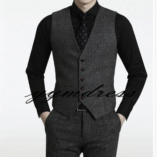 Dark Gray Tweed Wedding Groom Vests Groomsmen Vests Men's Suit Vests Vest Dress Vest Waistcoat Dress Prom Party Custom Couple Day, As pictures
Dark Gray Tweed Wedding Groom Vests Groomsmen Vests Men's Suit Vests Vest Dress Vest Waistcoat Dress Prom Party Custom Couple Day, As pictures