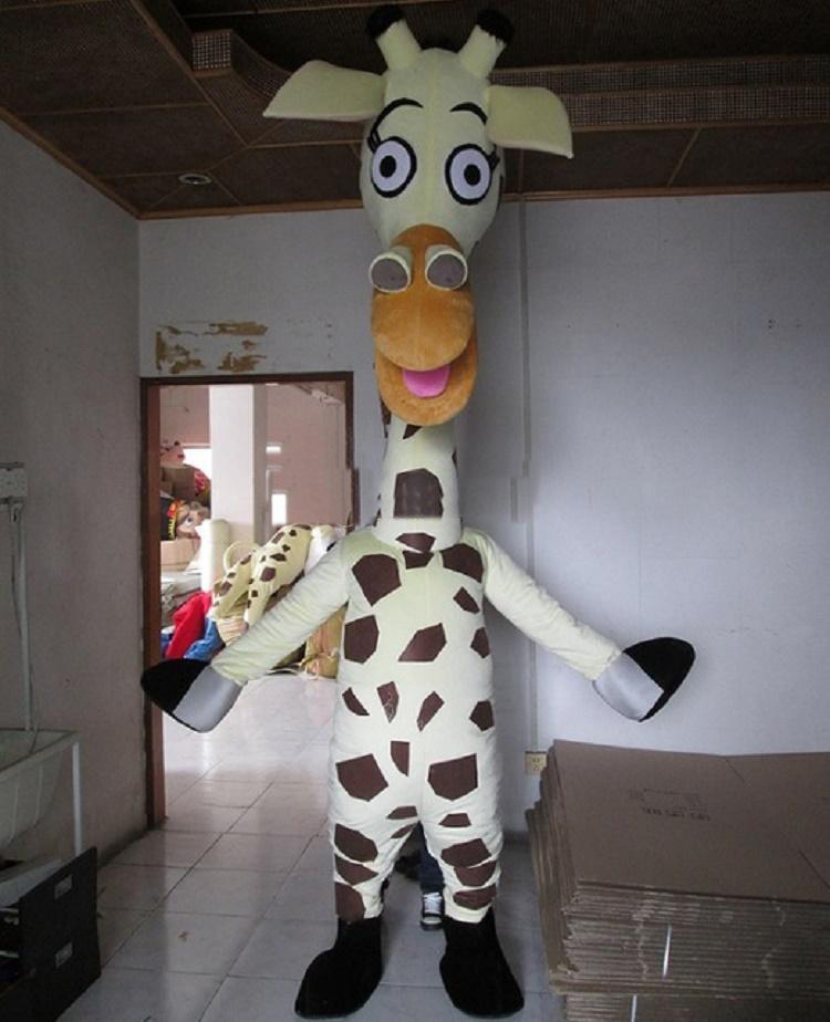 2018 High quality hot Erect walking Special White Giraffe the handmade Mascot Costume Adult Mascot Costume, As photo show
2018 High quality hot Erect walking Special White Giraffe the handmade Mascot Costume Adult Mascot Costume, As photo show