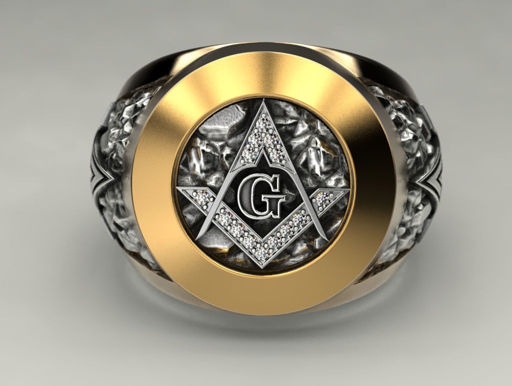 eejart Stainless Steel Masonic Ring for Men mason Symbol G Templar masonry Rings2351
eejart Stainless Steel Masonic Ring for Men mason Symbol G Templar masonry Rings2351