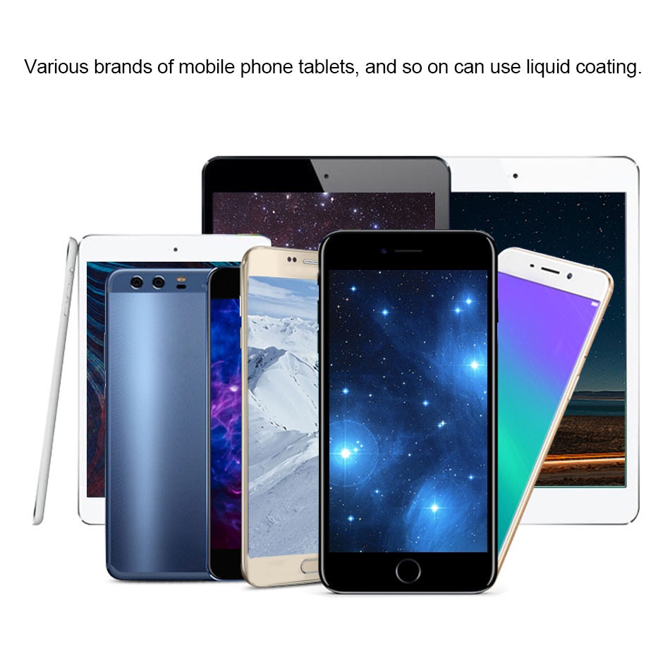1ML Liquid Nano Technology Screen Protector 3D Curved Edge Anti Scratch Tempered Glass Film For iPhone 14 13 12 11 Pro Max Samsung S23 S22 Plus Ultra 