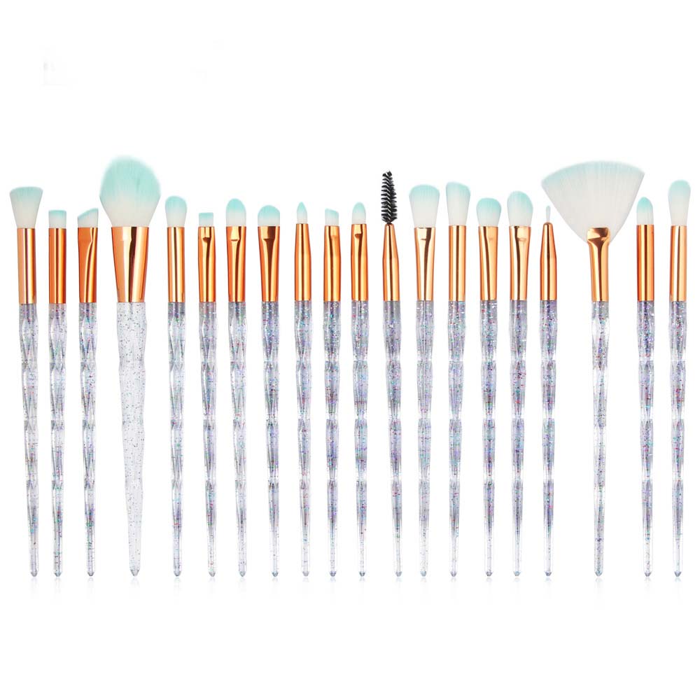 20 PCS/Set Makeup Brushes Set Eye Shadow Liner Brow Concealer Blending Beauty Make Up Brush DHL free BR033
