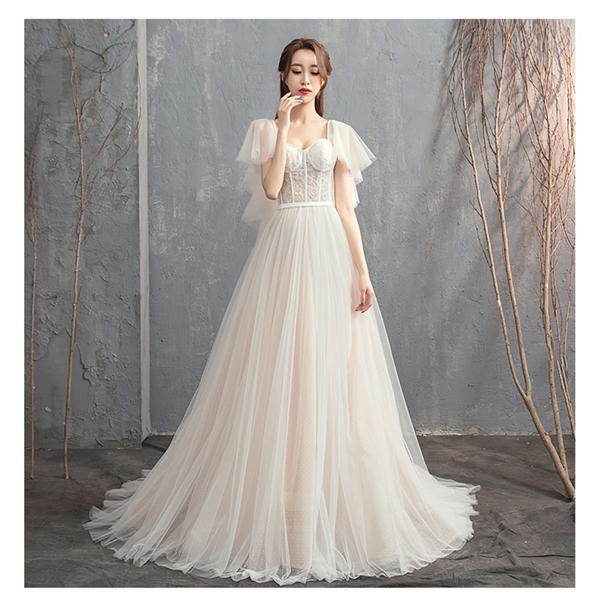 Sexy lace up Back Mermaid A-line Hippie Wedding Dresses Korean version Sheer Bolero Off the Shoulder Boho Wedding Gowns Beach Bridal Dress, White
Sexy lace up Back Mermaid A-line Hippie Wedding Dresses Korean version Sheer Bolero Off the Shoulder Boho Wedding Gowns Beach Bridal Dress, White