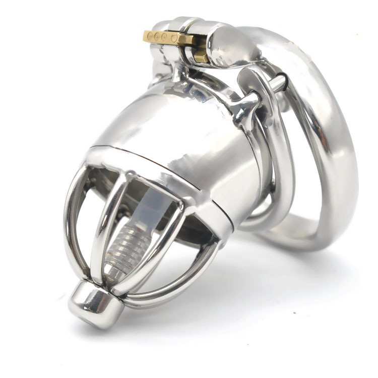 Male Standard Stainless steel Chastity Cage Urethral Catheter Barbed Spike Ring Medium Locking Belt Device Drain Tube DoctorMonalisa CC112
Male Standard Stainless steel Chastity Cage Urethral Catheter Barbed Spike Ring Medium Locking Belt Device Drain Tube DoctorMonalisa CC112