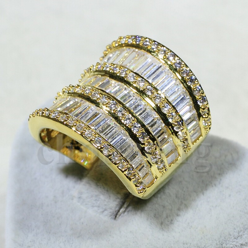 Victoria Wieck Fashion Big Jewelry T-shape 5A zircon cz wedding band ring for women Yellow Gold Filled Engagement Ring
Victoria Wieck Fashion Big Jewelry T-shape 5A zircon cz wedding band ring for women Yellow Gold Filled Engagement Ring