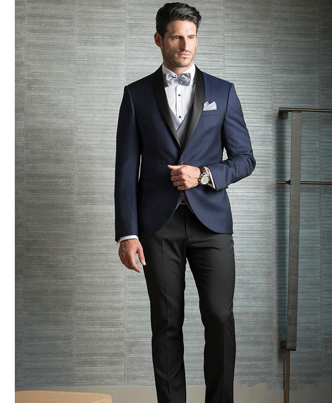 Classic Cheap Three Pieces Dark Navy Men Suits For Wedding Slim Fit Groomsmen Tuxedos One Button Formal Men Business Suit (jacket+pant+vest)
Classic Cheap Three Pieces Dark Navy Men Suits For Wedding Slim Fit Groomsmen Tuxedos One Button Formal Men Business Suit (jacket+pant+vest)