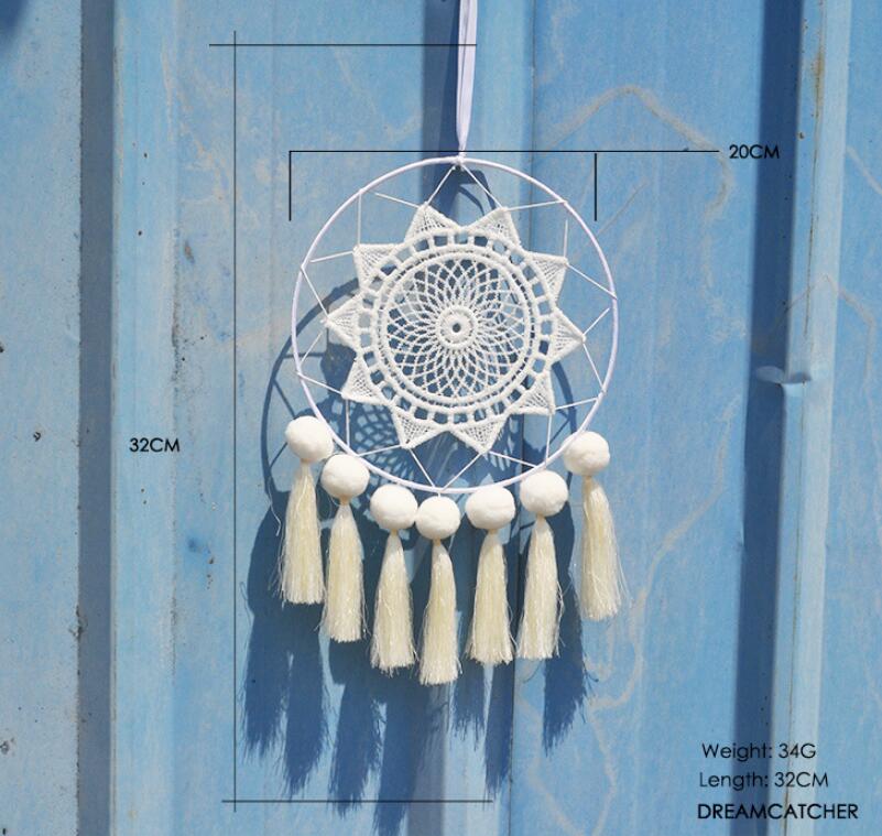 Handmade Dream Catcher Wind Chimes Home Hanging Craft Gift Dreamcatcher Decoration Ornament Car Hanging Decoration GA471
