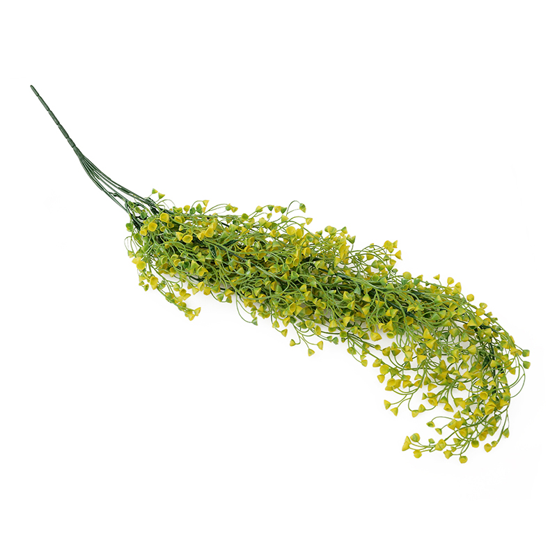 Wall Mounted Plant Plastic Vine Fake Greenery for Home Wedding Party Artificial Decorative Flowers Festive Party Supplies