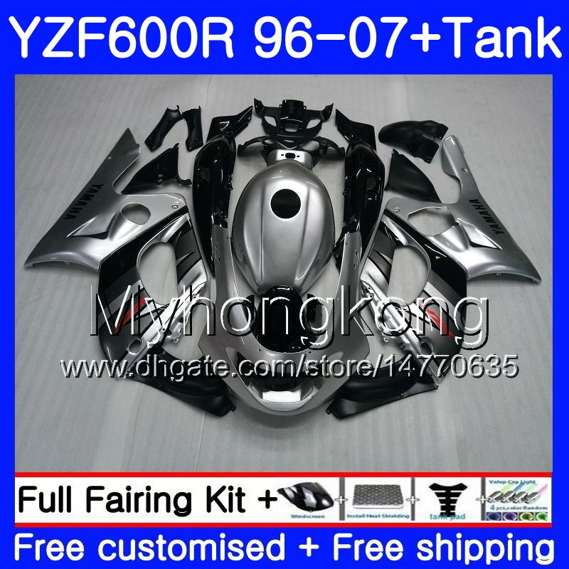 Body+Gloss silver hot Tank For YAMAHA Thundercat YZF600R 96 97 98 99 00 01 229HM.15 YZF-600R YZF 600R 1996 1997 1998 1999 2000 2001 Fairing, No. 1
Body+Gloss silver hot Tank For YAMAHA Thundercat YZF600R 96 97 98 99 00 01 229HM.15 YZF-600R YZF 600R 1996 1997 1998 1999 2000 2001 Fairing, No. 1
