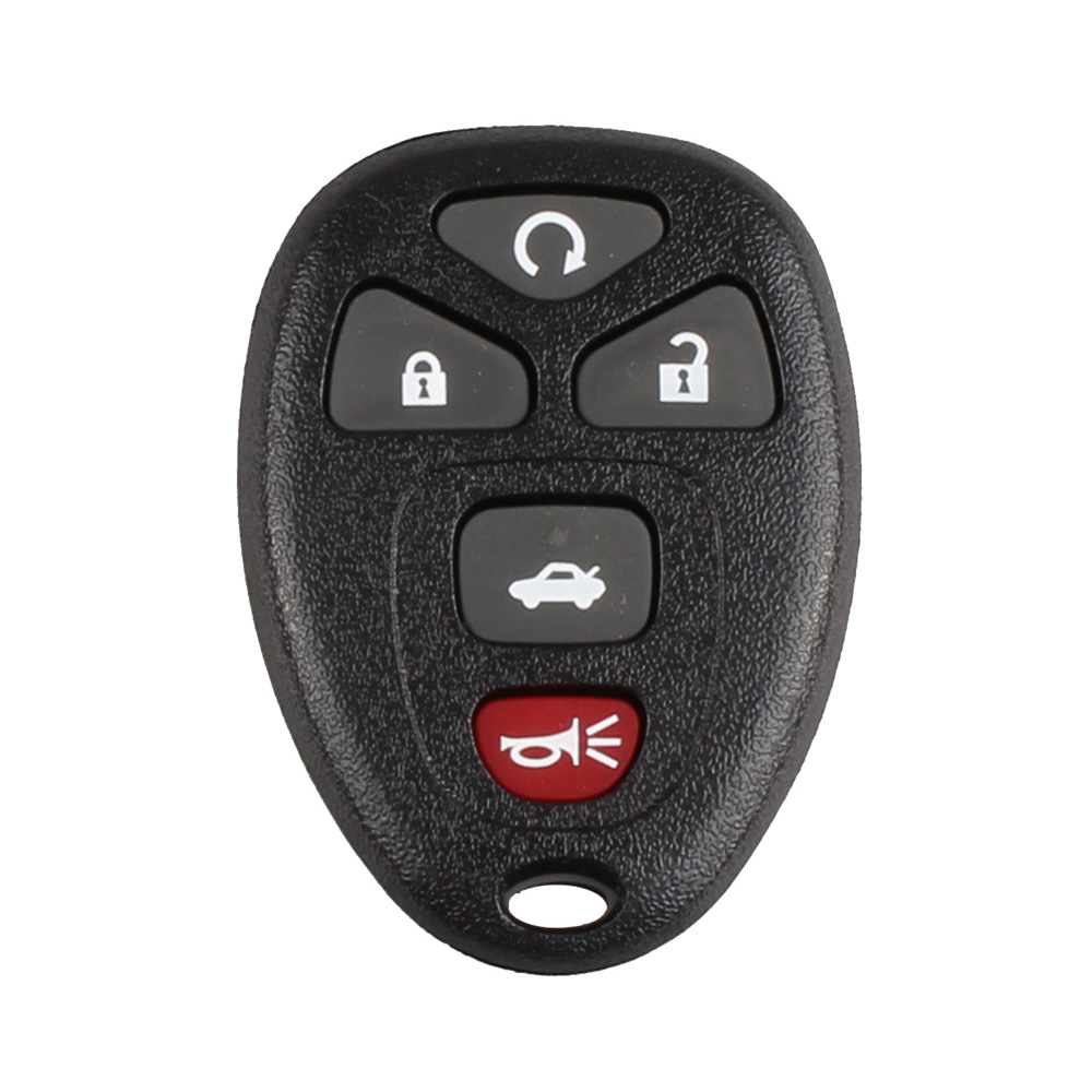 5 Button Replacement Start Keyless Entry Remote Key Fob Clicker Transmitter Control for Car Chevrolet