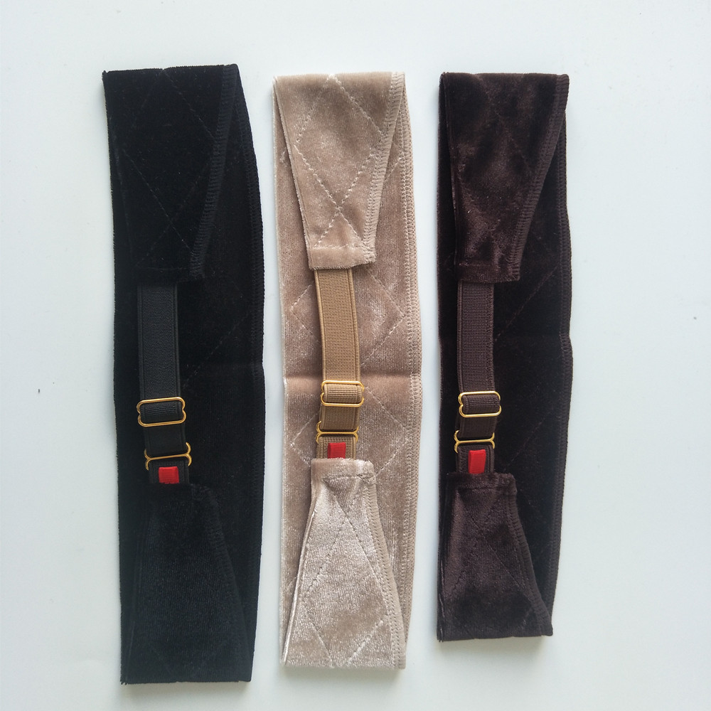 New arrival elastic strip velvet wig grip band hand made headband for holding your wig hat or scarf velvet matrial
New arrival elastic strip velvet wig grip band hand made headband for holding your wig hat or scarf velvet matrial