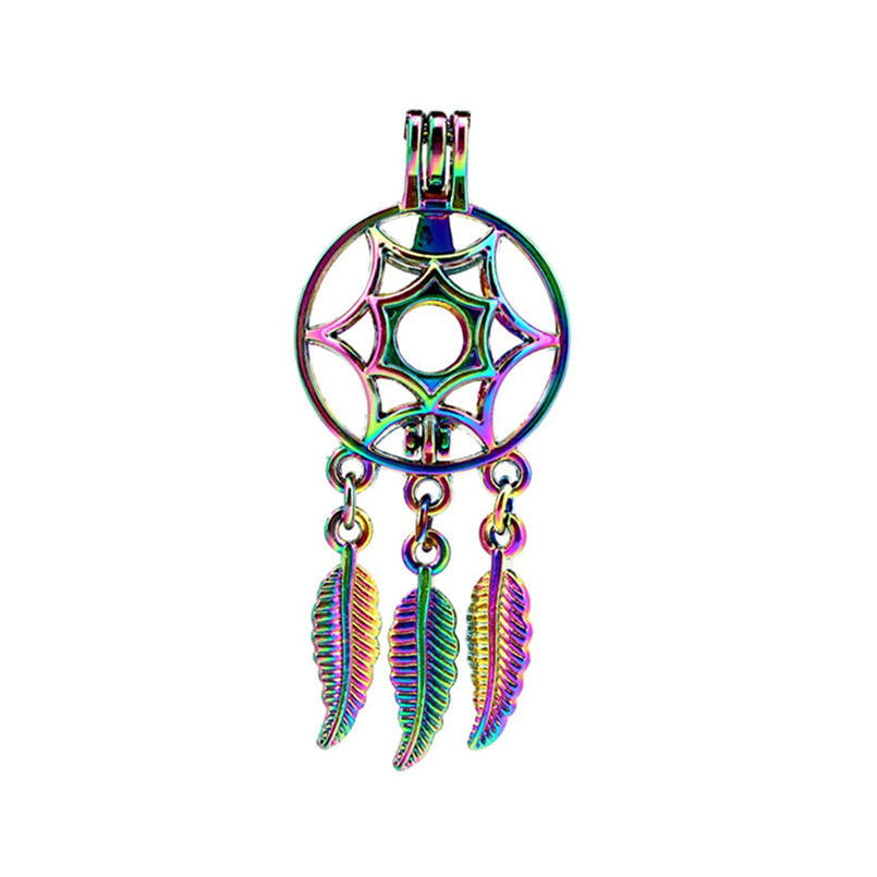 10pcs/lot Rainbow Color Dream Catcher Hexagram Dangle Leaf Beads Cage Locket Pendant Diffuser Aromatherapy Perfume Essential Oils Diffuser, Silver
10pcs/lot Rainbow Color Dream Catcher Hexagram Dangle Leaf Beads Cage Locket Pendant Diffuser Aromatherapy Perfume Essential Oils Diffuser, Silver