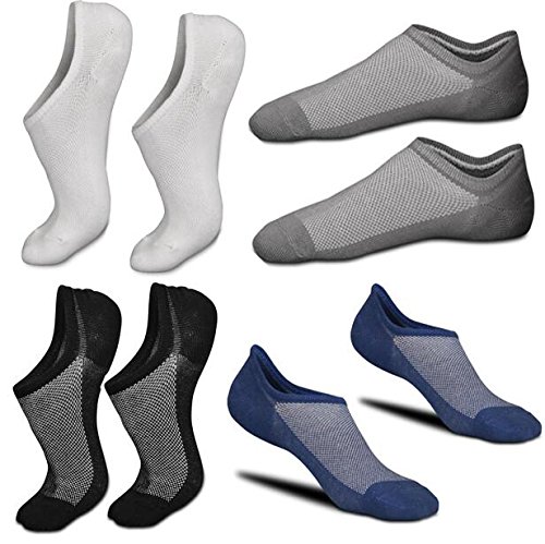 No Show Socks Men6 Pairs Mens Cotton Low Cut Socks NonSlip Grips Casual Low Cut Boat Sock Size 61146306887703213
