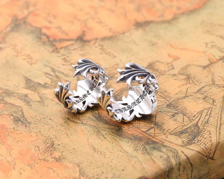 925 sterling silver jewelry antique silver American style hand-made designer rings anchor adjustable open band rings hot