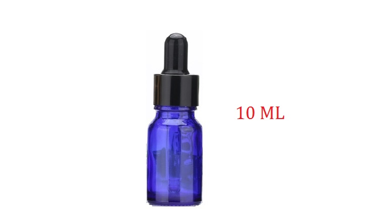 Blue Glass Liquid Reagent Pipette Bottles Eye Dropper Aromatherapy 5ml-100ml Essential Oils Perfumes bottles wholesale free DHL