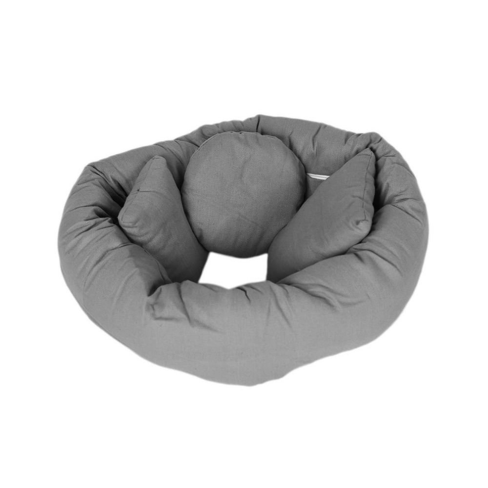 OUTAD 4Pcs Baby Newborn Pillow Basket Filler Baby Cushion Infant Positioner Donut Posing Photography Props Pillow Ring