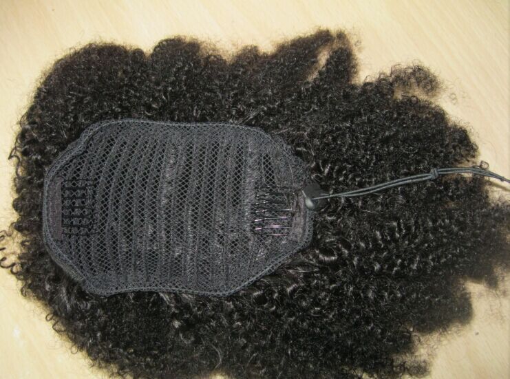 Cute Brazilian Virgin Hair Kinky Curly Ponytail Human Hair Drawstring Ponytail 4c Afro KINKY CULRY Hair Clip in For Black Women 1b 160g
Cute Brazilian Virgin Hair Kinky Curly Ponytail Human Hair Drawstring Ponytail 4c Afro KINKY CULRY Hair Clip in For Black Women 1b 160g