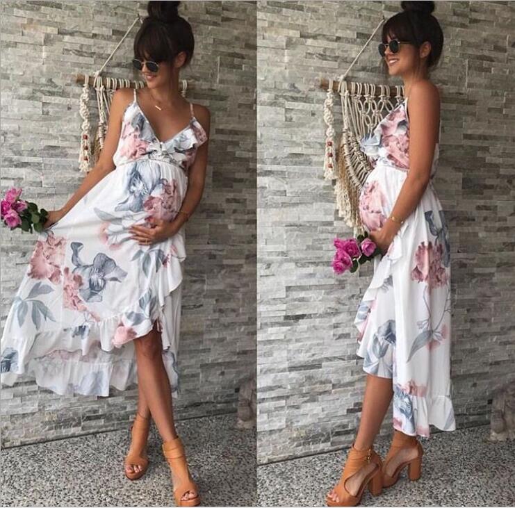 Summer women elegant dress Fashion Womens Mother Casual Floral Falbala Pregnant Dress For Maternity Clothes Pregnancy Clothes, White
Summer women elegant dress Fashion Womens Mother Casual Floral Falbala Pregnant Dress For Maternity Clothes Pregnancy Clothes, White