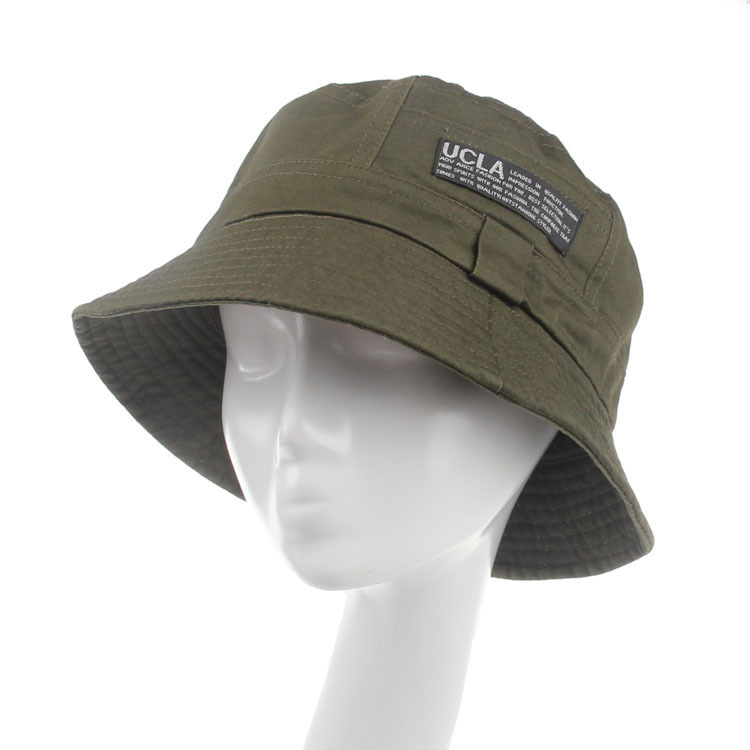 Cotton/Denim Unisex Bucket Hats 2015 New Fashion Summer Fishing Flat Sun Caps for Men and Women D18110601