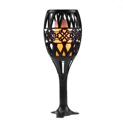 Solar LED Flame Torch Light Waterproof 96LEDs Dancing Flickering Light Control Outdoor Solar LED Fire Lights Garden Decoration