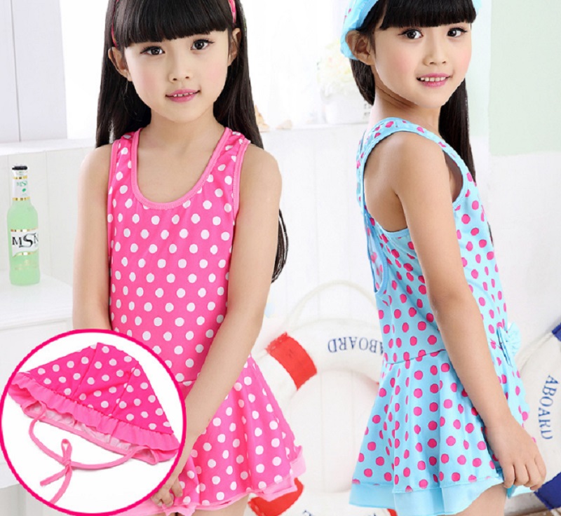 Girls One-Piece Swimsuit Colorful Circle-Shaped Patterns Printed Swimwear With Swimming Cap (2-15 Years' Girls,Pink/Blue)
Girls One-Piece Swimsuit Colorful Circle-Shaped Patterns Printed Swimwear With Swimming Cap (2-15 Years' Girls,Pink/Blue)