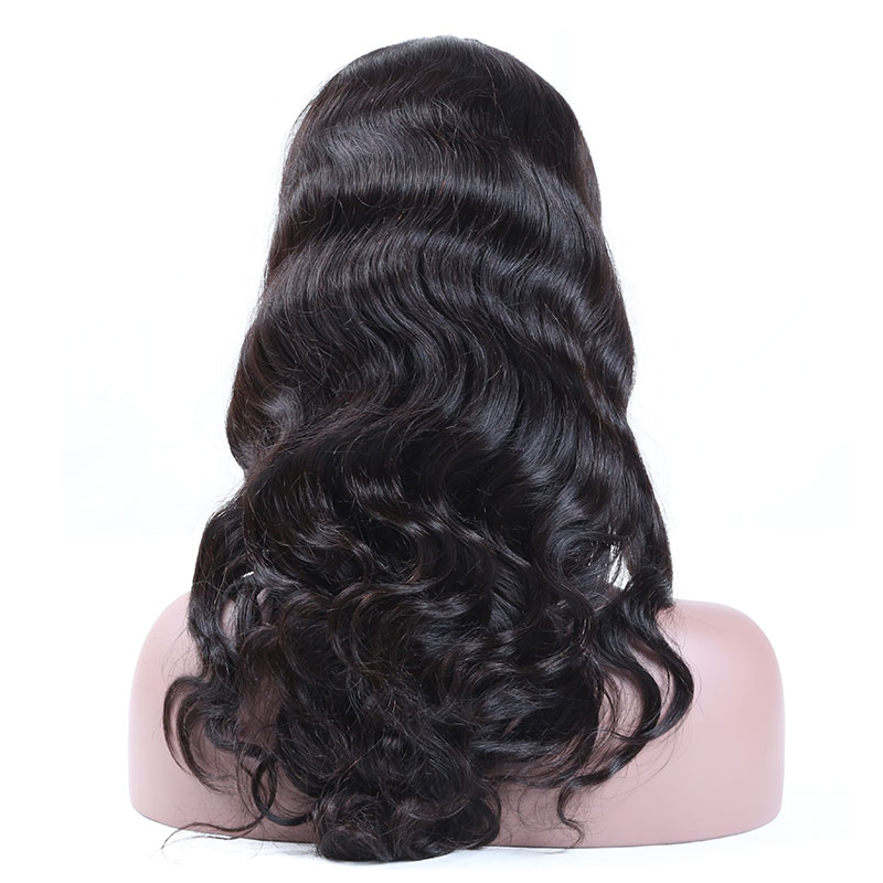 Whloesale Cheap Virgin Hair Water Wave Full Lace Wigs with Baby Hair Brazilian Glueless Lace Front Human Hair Lace Wigs for Black Women
