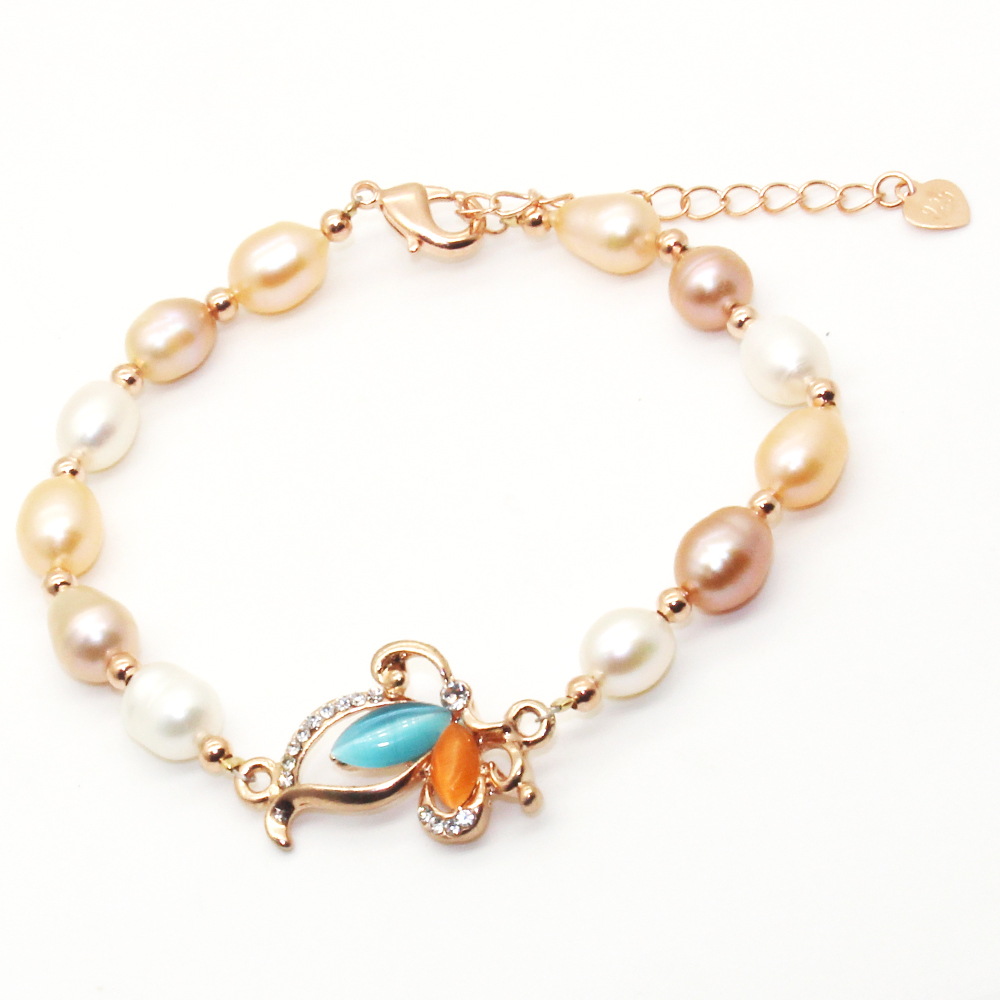Glamour Jewelry Natural Freshwater Pearl Bracelet Opal Pearl Bracelet Gives Surprise Gift for Lover
Glamour Jewelry Natural Freshwater Pearl Bracelet Opal Pearl Bracelet Gives Surprise Gift for Lover