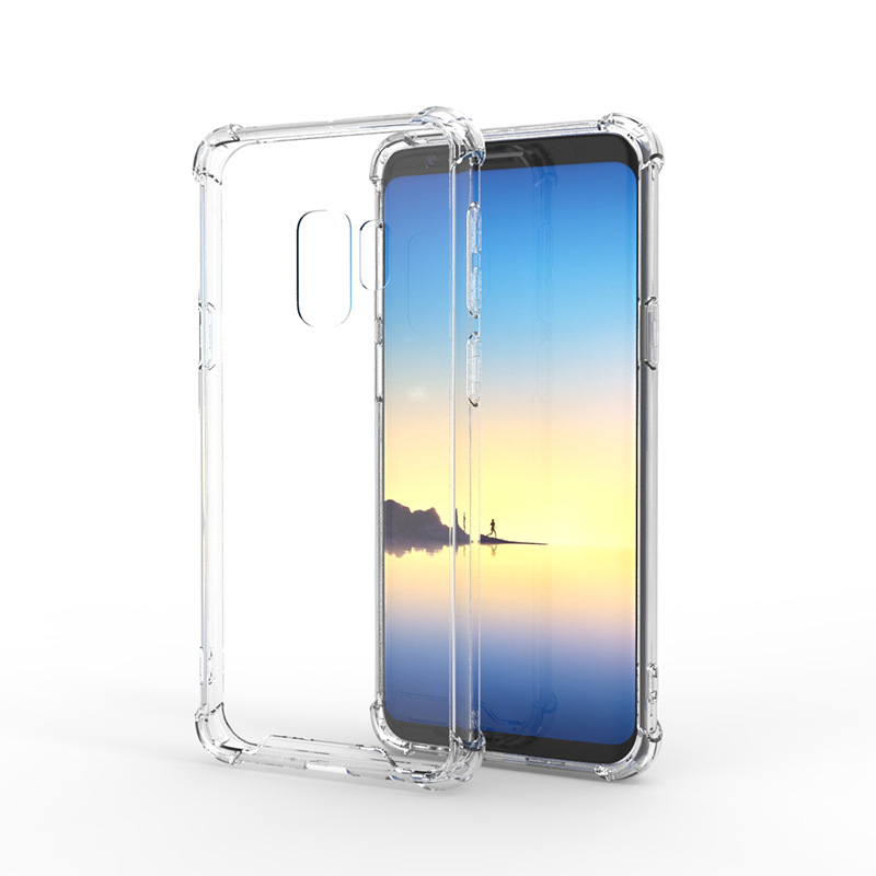 Phone Cases For Iphone 17 Air 16 15 14 13 12 Mini 11 Pro XR XS MAX 8 X Samsung S20 S10 S8 Plus Note 10 Cover Air Cushion Hard Back Acrylic