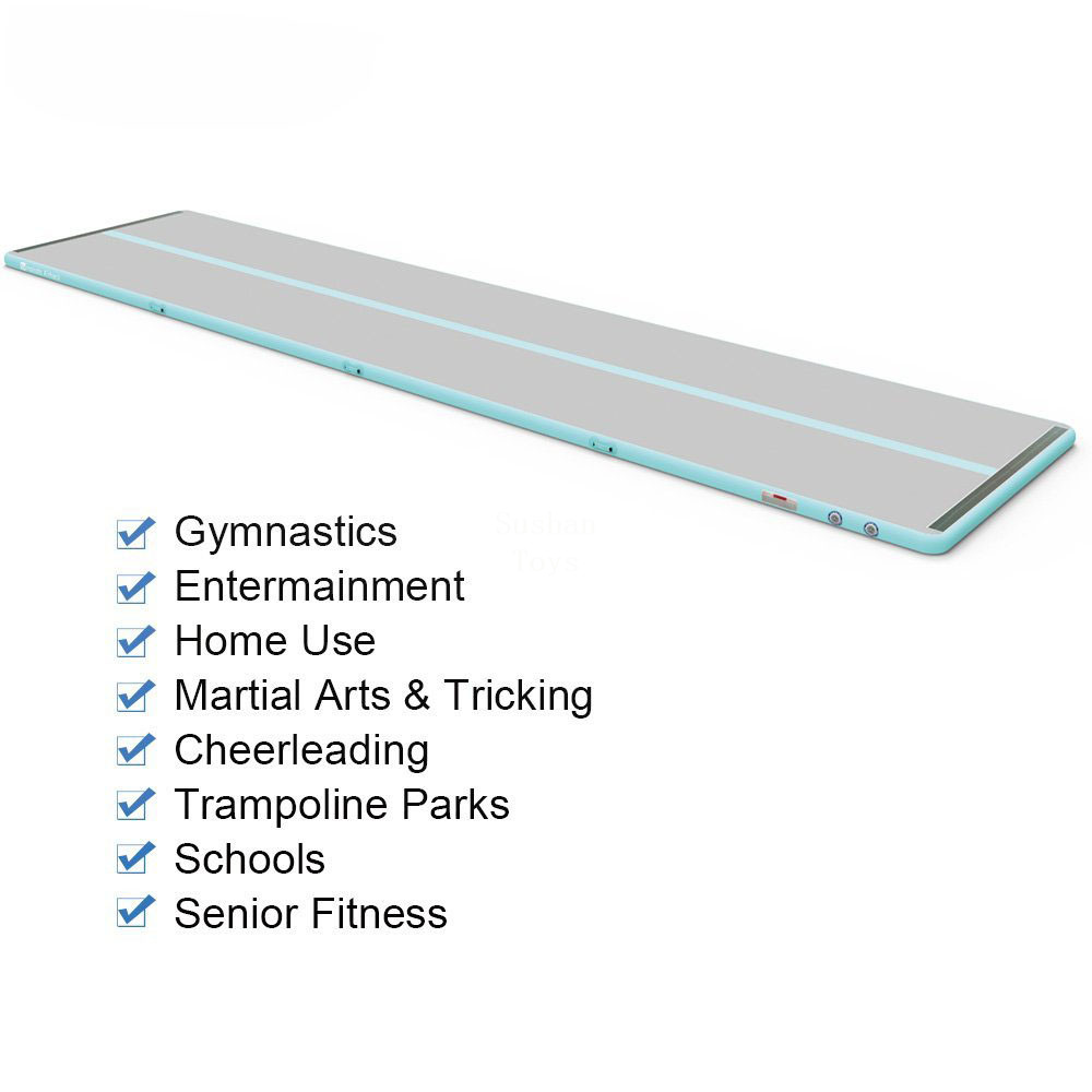 6x1x0.1m inflatable gymnastics airtrack tumbling mat air track floor mats with a pump for home use/training/cheerleading
6x1x0.1m inflatable gymnastics airtrack tumbling mat air track floor mats with a pump for home use/training/cheerleading