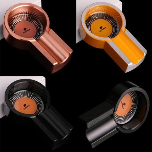 COHIBA Gadgets Small Size Titanium Alloy Metal Cigar Ashtray Mini Titanium Alloy Portable Travel Tobacco Cigar Ashtray Holder #A
COHIBA Gadgets Small Size Titanium Alloy Metal Cigar Ashtray Mini Titanium Alloy Portable Travel Tobacco Cigar Ashtray Holder #A
