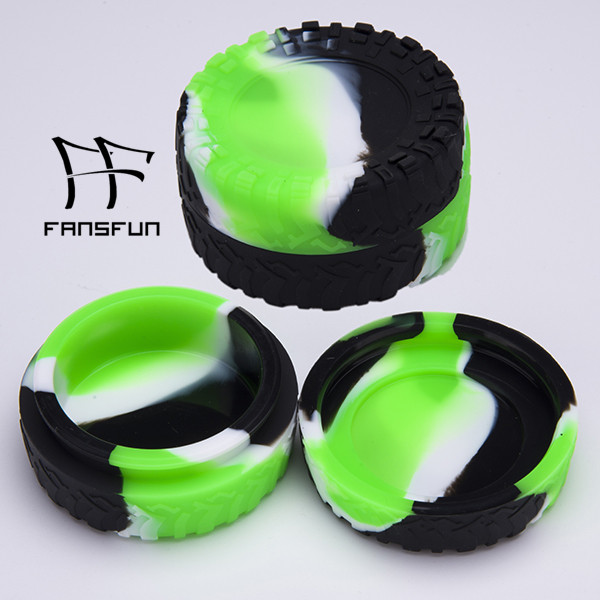 Tyre shape silicone container 35ml tire design big jars Smoke dab wax vaporizer oil rubber large food grade silicon dry herb box
Tyre shape silicone container 35ml tire design big jars Smoke dab wax vaporizer oil rubber large food grade silicon dry herb box