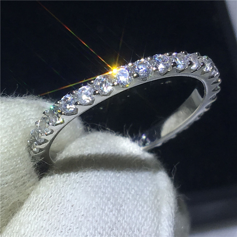 Eternal Female Promise ring 100% Soild 925 Sterling silver Jewelry Round 5A Zircon cz Engagement wedding band rings for women
Eternal Female Promise ring 100% Soild 925 Sterling silver Jewelry Round 5A Zircon cz Engagement wedding band rings for women