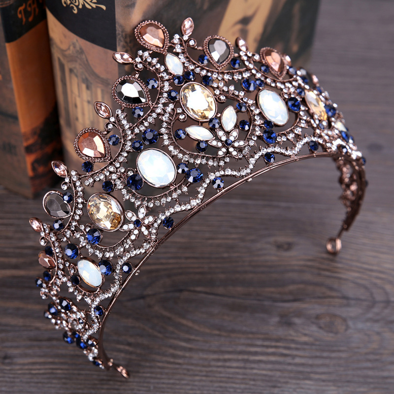 Luxury Bridal Crown Sparkle Rhinestone Crystals Roayal Wedding Crowns Crystal Headband Hair Accessories Party Tiaras Baroque chic Sweet 16
Luxury Bridal Crown Sparkle Rhinestone Crystals Roayal Wedding Crowns Crystal Headband Hair Accessories Party Tiaras Baroque chic Sweet 16