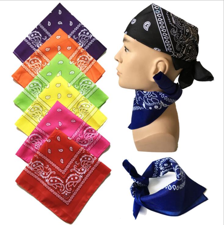 Fashion Paisley Design Stylish Magic Ride Magic Anti-UV Bandana Headband Scarf Hip-hop Multifunctional Outdoor Head Scarf
