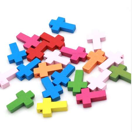 100pcs/lot Beads Wooden Cross Spacer Beads Environmental Protection Dyeing Mixed Beads for Jewelry Making Bracelets for Women
100pcs/lot Beads Wooden Cross Spacer Beads Environmental Protection Dyeing Mixed Beads for Jewelry Making Bracelets for Women