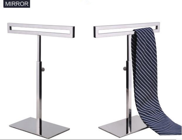 Boutique display prop high quality stainess steel tie display stand fashion Men's Necktie women's silk scarf holder wig purse display rack
Boutique display prop high quality stainess steel tie display stand fashion Men's Necktie women's silk scarf holder wig purse display rack