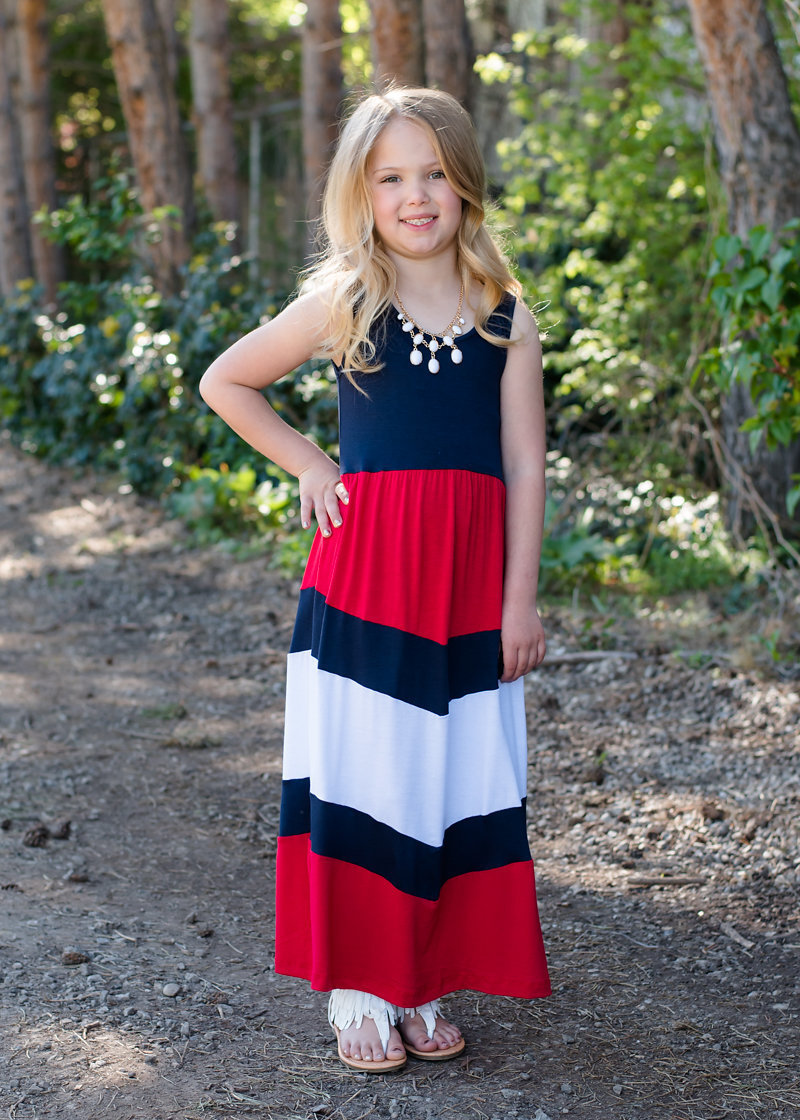 2019 Mommy And Me Family Matching Clothes Mother Daughter Dresses Clothes Striped Mom And Daughter Dress Kids Parent Children Outfits