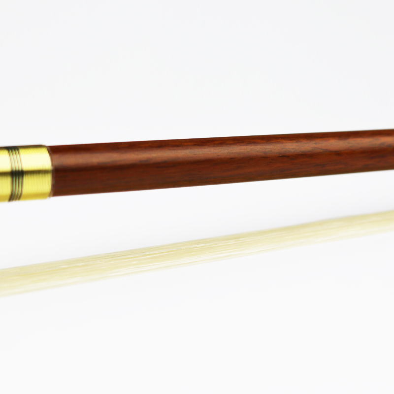 NEW 4/4 Size Pernambuco Violin Bow Snakewood Frog Natural Mongolian hair Violin Parts Accessories Free Shipping