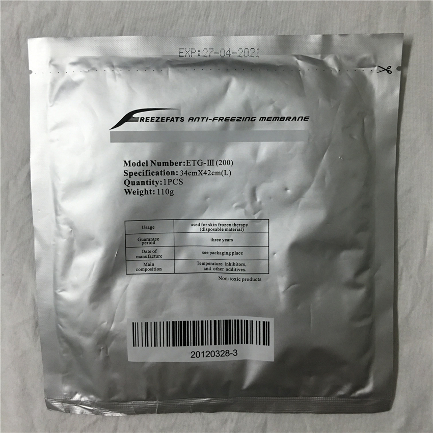 Wholesale Anti-freezing Membrane For Sale 50pcs/lot DHL Free Shipping Cooling Antifreeze Membrane For Fat Freezing Machine
Wholesale Anti-freezing Membrane For Sale 50pcs/lot DHL Free Shipping Cooling Antifreeze Membrane For Fat Freezing Machine